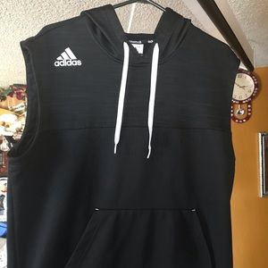 Adidas sleeveless hoodie